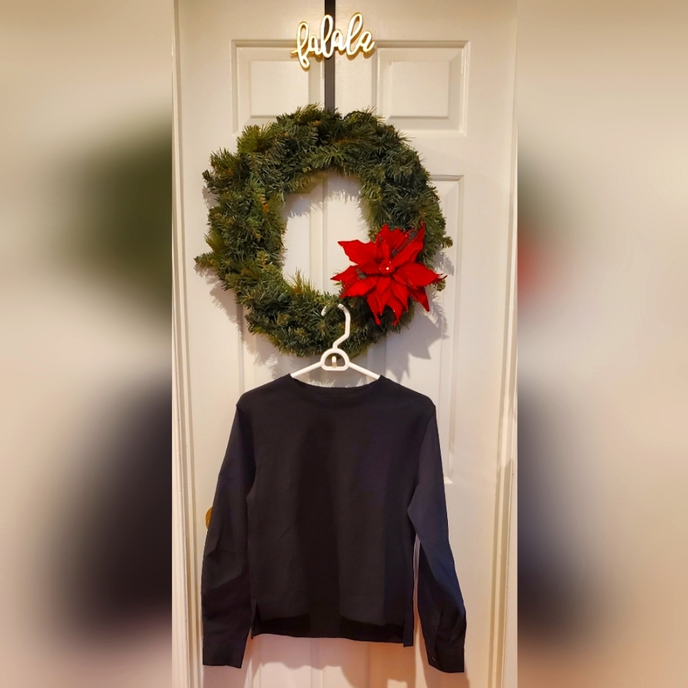 NWT Athleta Harlow Hybrid Top Black size XS